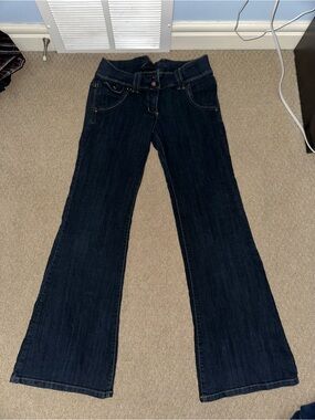 Women’s Dark Blue Flared Jeans